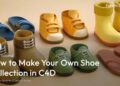 Patata School - How to Make Your Own Shoe Collection in C4D