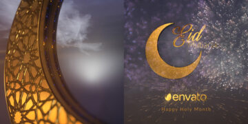 VideoHive 3D Eid Greetings Logo Intro 51477397