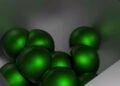 VideoHive 3D balls fall into box 50597749