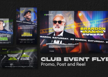 VideoHive Club Event Flyer. Promo, Post and Reel 51387287