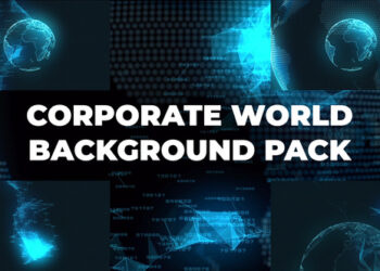 VideoHive Corporate World Background Pack for After Effects 51311363