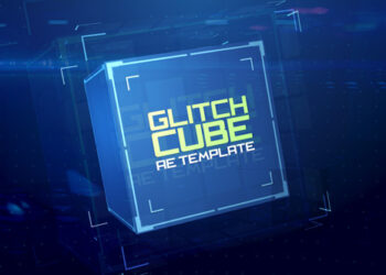 VideoHive Glitch Cube Logo Intro 10022595
