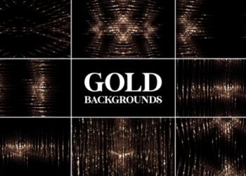 VideoHive Gold Backgrounds for After Effects 51387257