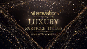 Videohive Luxury Particle Titles 50558141 - The Biggest Free Video 