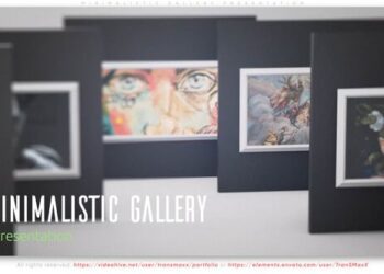 VideoHive Minimalistic Gallery Presentation 51609587