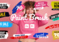 VideoHive Paint Brush Sale Labels 51245912