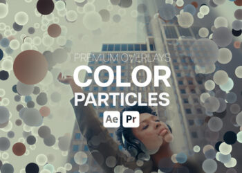 VideoHive Premium Overlays Color Particles 51169700