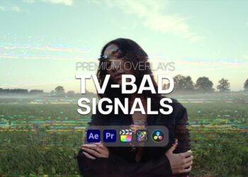 VideoHive Premium Overlays TV Bad Signals 51329900