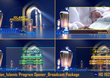 VideoHive Ramadan_Islamic Program Opener_Broadcast Package 43384224