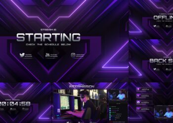 VideoHive Stream Gaming Pack 51621401