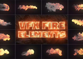 VideoHive VFX Fire Elements for After Effects 51093200