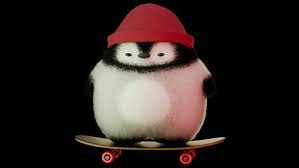 From Beginner to Pro in 3D Blender Chubby Penguin on Skate