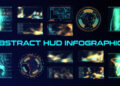 VideoHive Abstract HUD Infographics for DaVinci Resolve 47697143