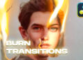 VideoHive Burn Transitions | DaVinci Resolve 47526405