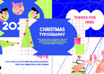 VideoHive Christmas Typography for DaVinci Resolve 48999603