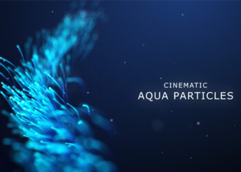 VideoHive Cinematic Aqua Particles 19978870