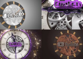 VideoHive Clock Transition Holidays for After Effects 49674031