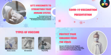 VideoHive Covid-19 Vaccination Presentation for DaVinci Resolve 49940640