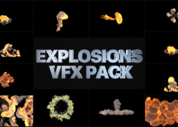 VideoHive Explosions Pack | DaVinci Resolve 47135801