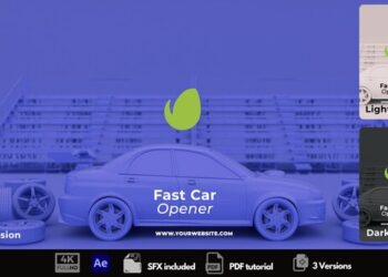 VideoHive Fast Car Opener 50039974