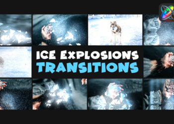 VideoHive Ice Explosions Transitions | FCPX 49554759