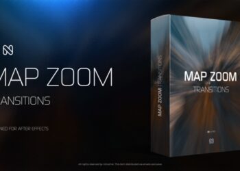 VideoHive Map Zoom Transitions 51779290