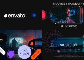 VideoHive Modern Typography Intro Slideshow for DaVinci Resolve 47171288