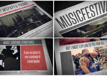 VideoHive Newspaper Promo 51777425