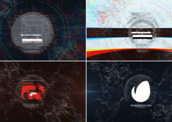 VideoHive Organic Glitch Logo for After Effects 50069321