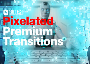 VideoHive Premium Transitions Pixelated for Premiere Pro 51826465