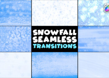 VideoHive Snowfall Seamless Transitions | FCPX 49794186