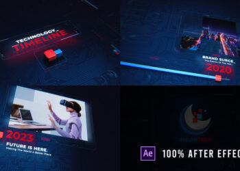 VideoHive Technology Timeline 50061124