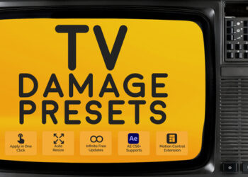 VideoHive Tv Damage Presets 2 50861815