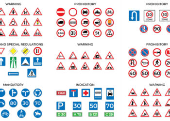 VideoHive Animated Road Signs 52685972