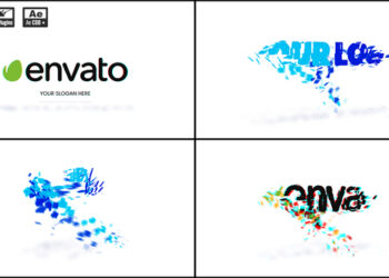 VideoHive Cards Logo Animation 52662381