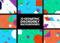 VideoHive Geometric Disorderly Backgrounds 50474380