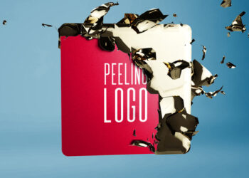 VideoHive Peeling Logo 52375281