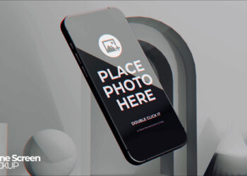 VideoHive Phone Screen Set Display Mockup 52517626