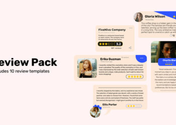 VideoHive Reviews Pack 52698856