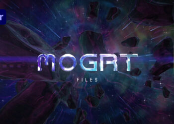 VideoHive Space Cinematic Titles MOGRT 51723803