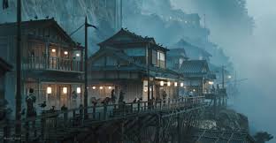 ArtStation - Japanese Village Kitbash