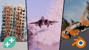 Udemy - Blender 4 Visual Effects Explosions, Destruction & Physics