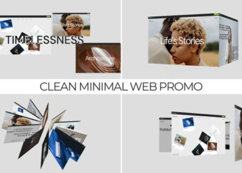 VideoHive Clean Minimal Web Promo 52990772