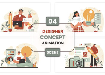 VideoHive Designer Concept Animation Scene 52876940