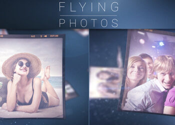 VideoHive Flying Photos - Photo Gallery 8293860