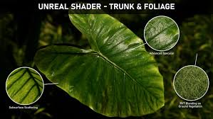 Artstation - Unreal Shader - Trunk & Foliage