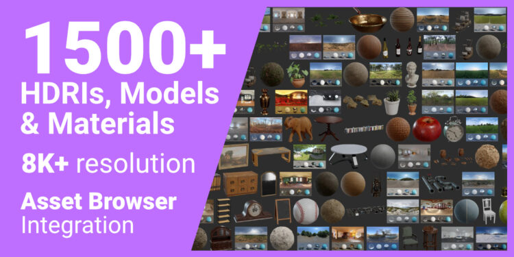 Blender Market - Poly Haven Asset Browser 1.1.8