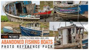 Artstation - 100+ Abandoned Fishing Boats - Photopack