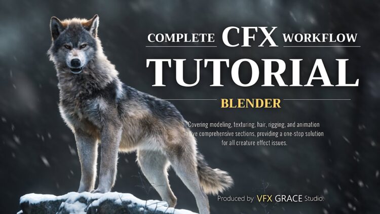 VFX Grace - Blender Creature Effects The Complete WorkFlow Modeling