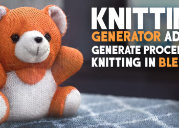 Blender Market - Knitting Generator Addon (Blender 4.1 Updated) 4.0